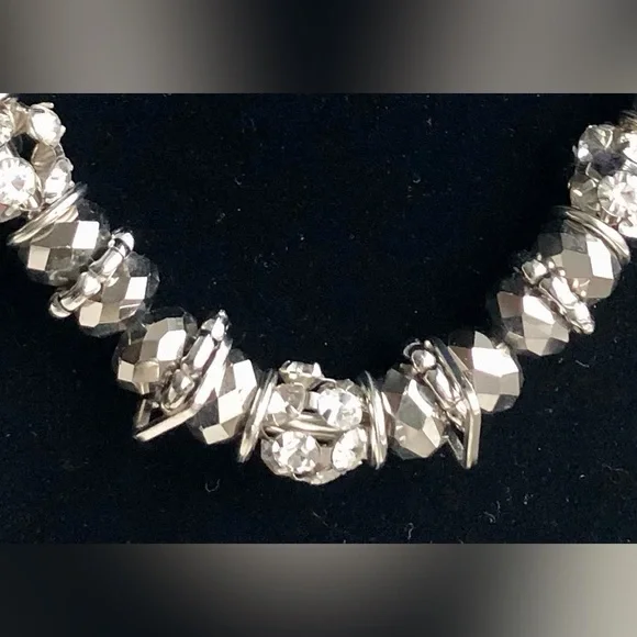 Unique Silver Tone/Bronze Necklace - Picture 9 of 13